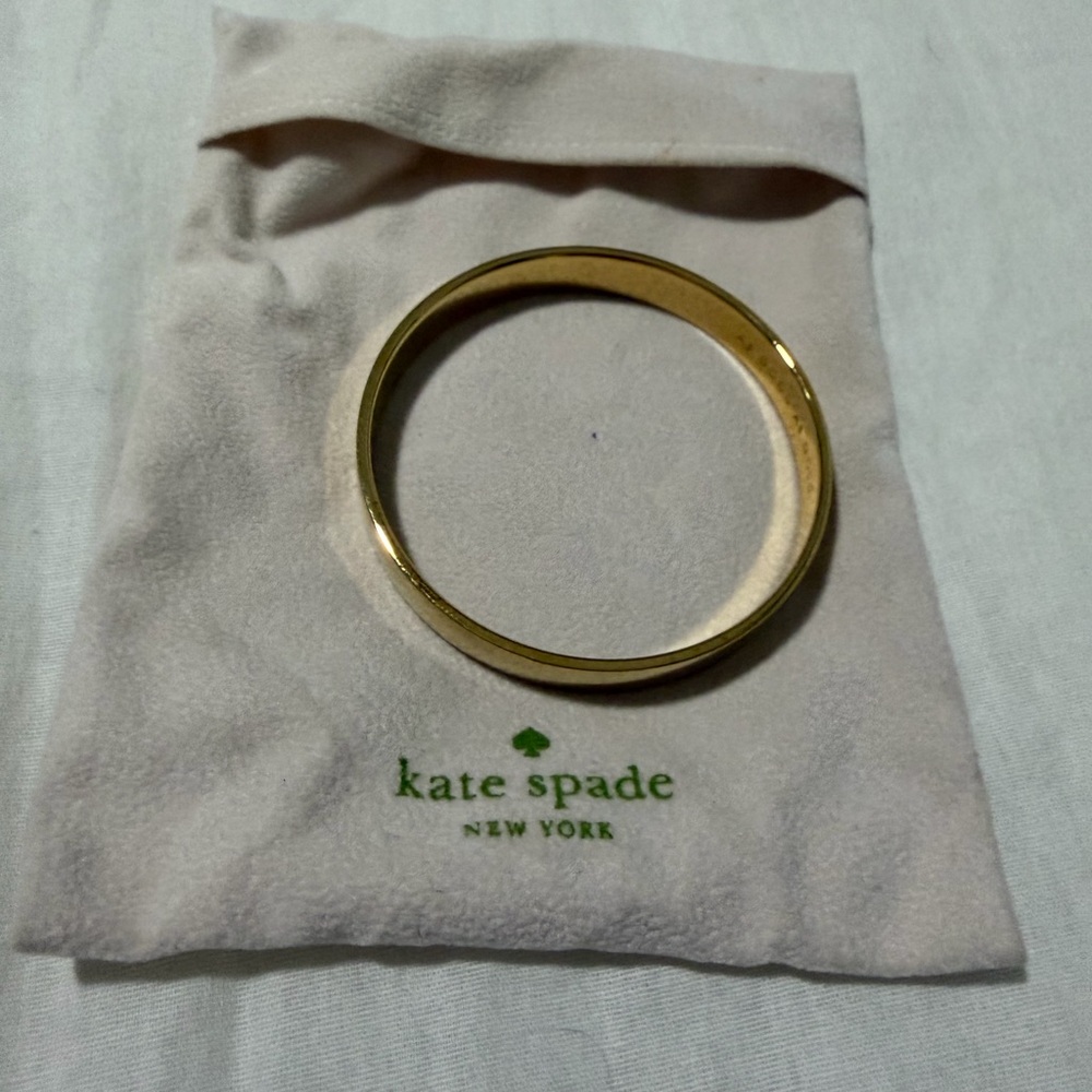 Kate Spade, Idiom Bangle, As Good As Gold, Bangle Bracelet